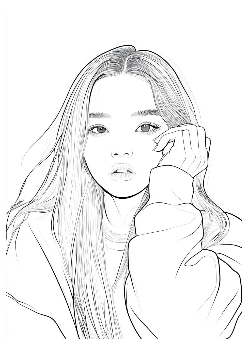 Blackpink Ausmalbilder 22