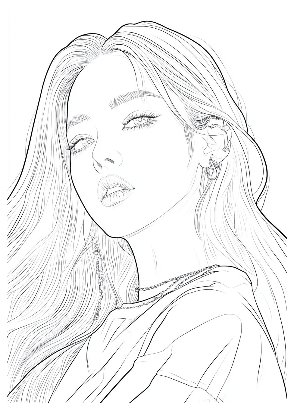 Blackpink Ausmalbilder 3