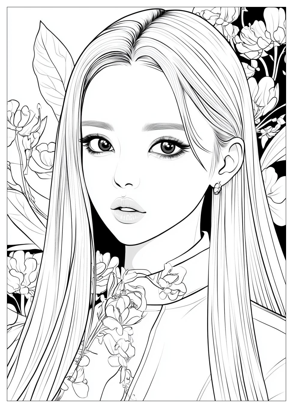 Blackpink Ausmalbilder 4