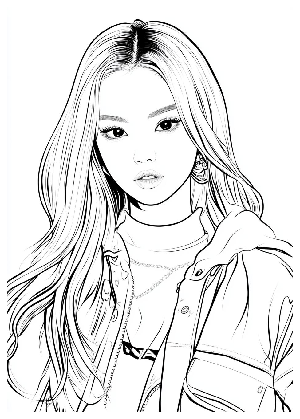 Blackpink Ausmalbilder 6
