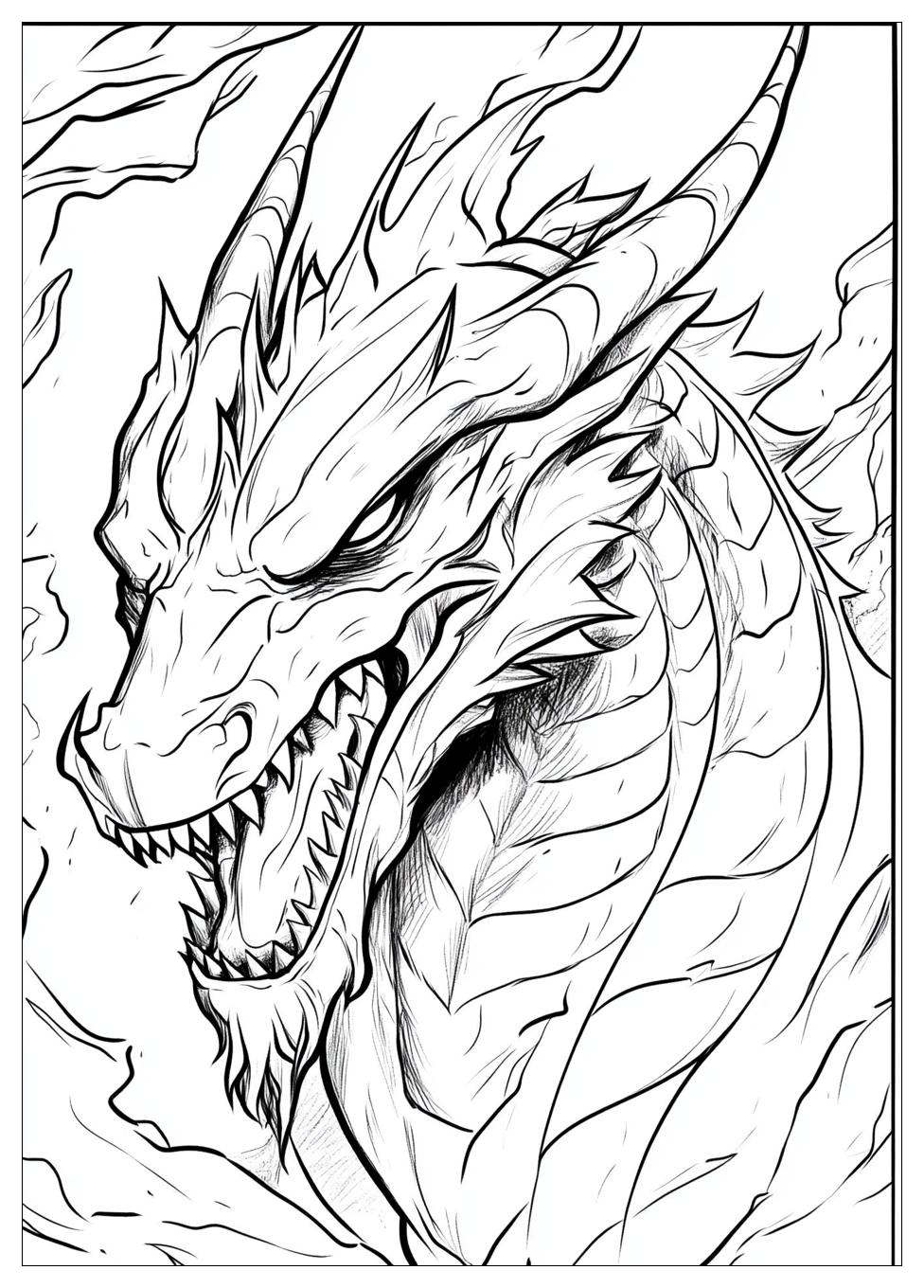 Böse Drachen Ausmalbilder 18