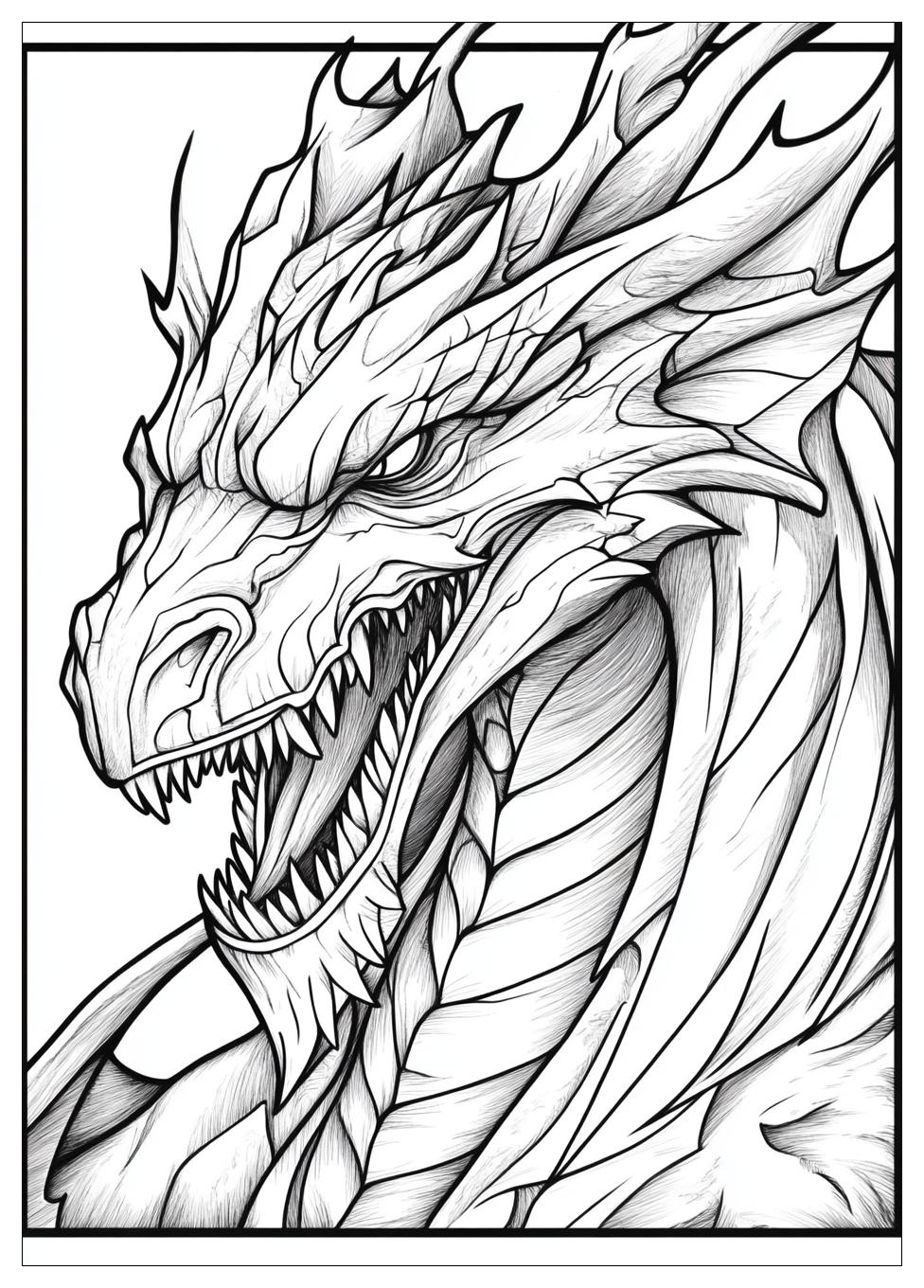 Böse Drachen Ausmalbilder 20