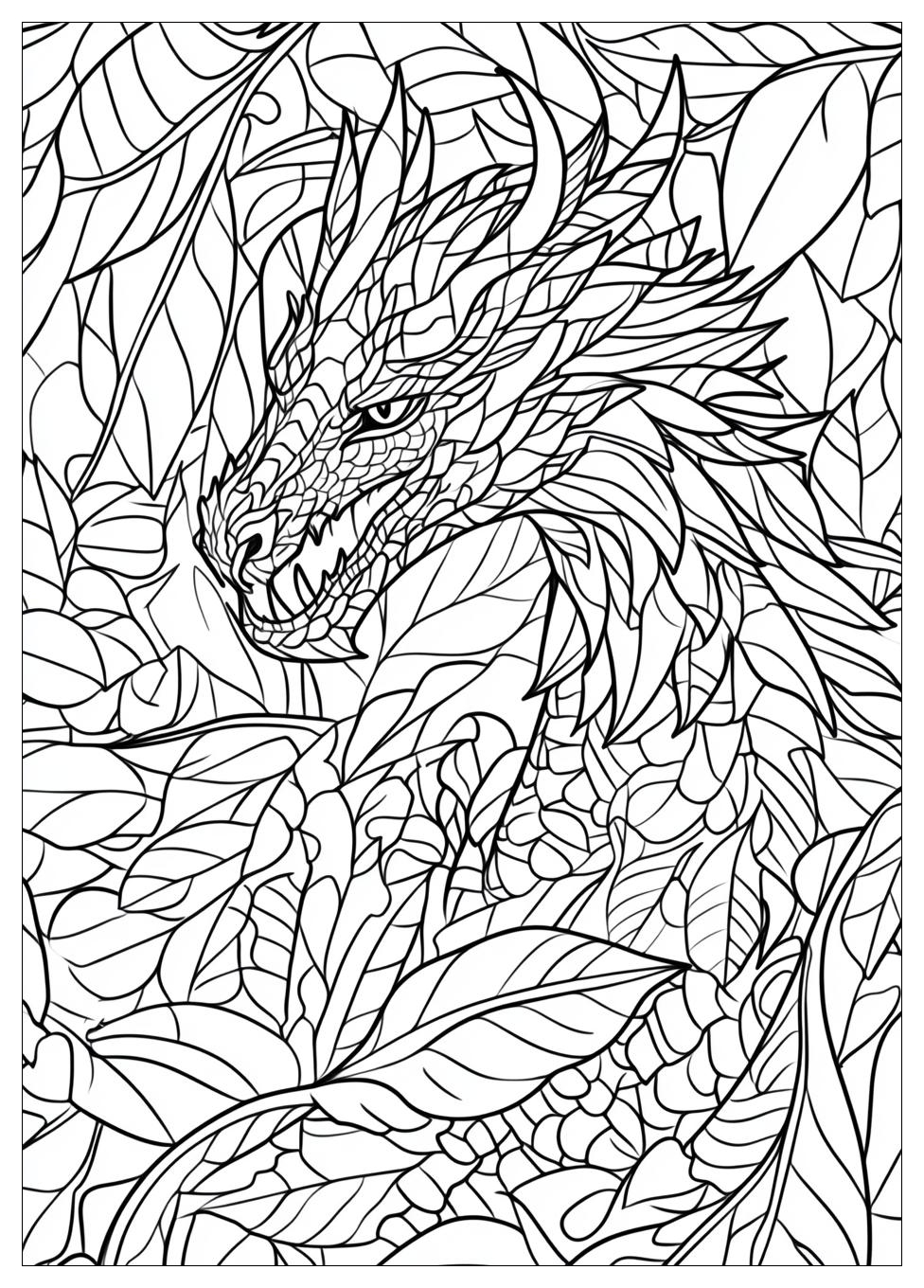Böse Drachen Ausmalbilder 21