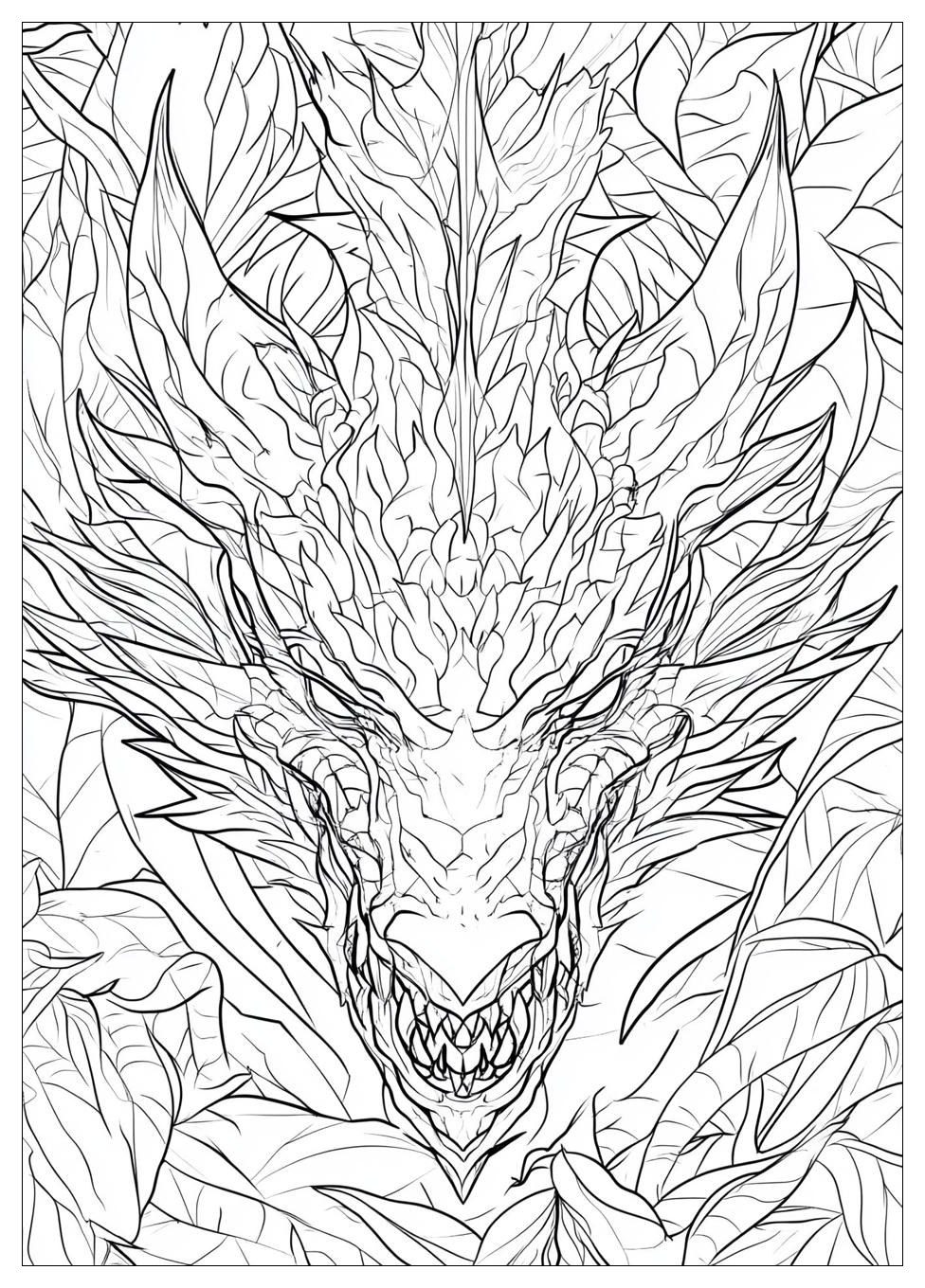 Böse Drachen Ausmalbilder 22