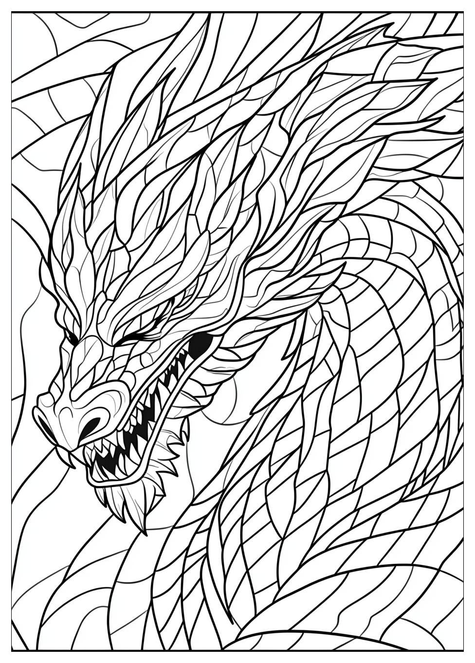 Böse Drachen Ausmalbilder 6