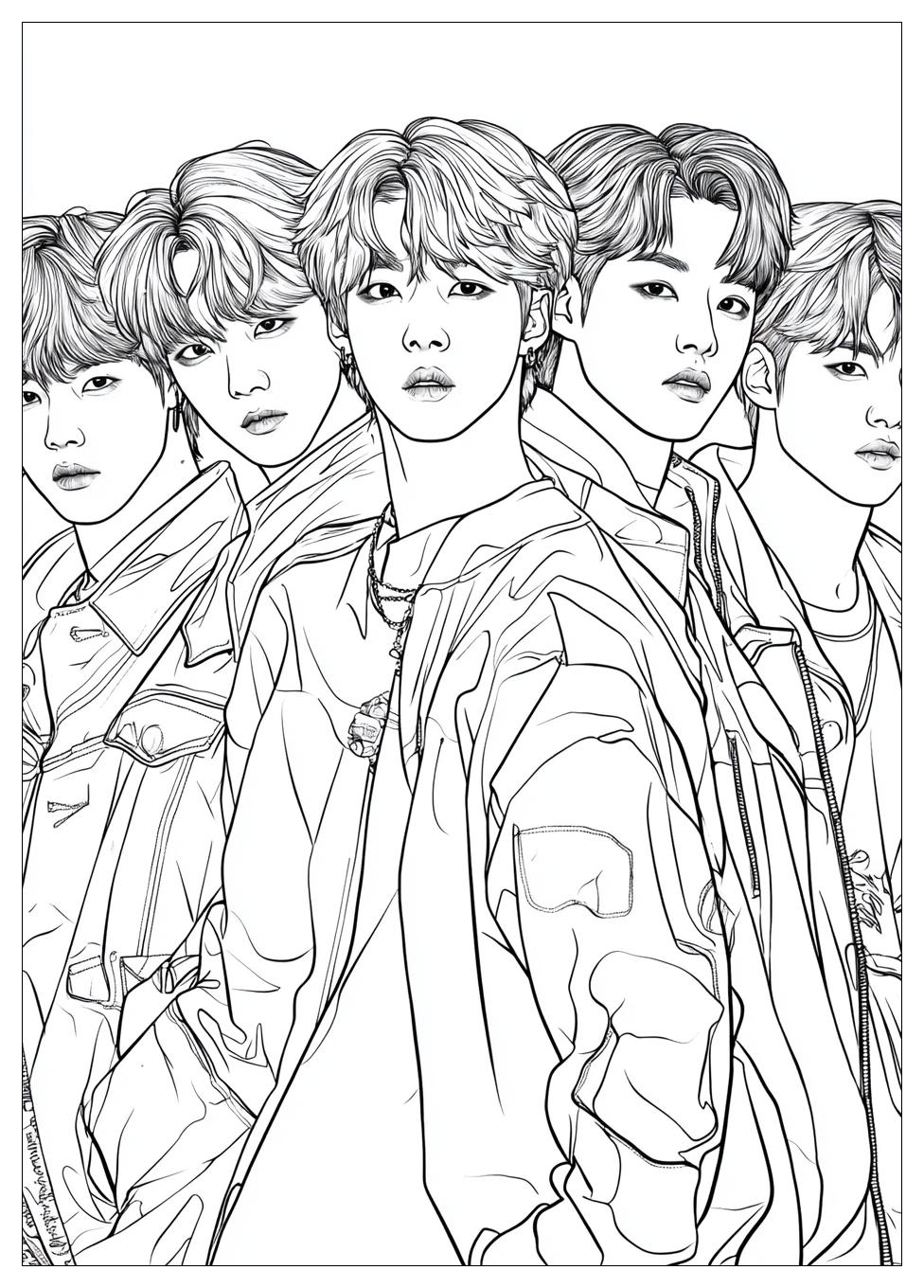 Bts Ausmalbilder 10