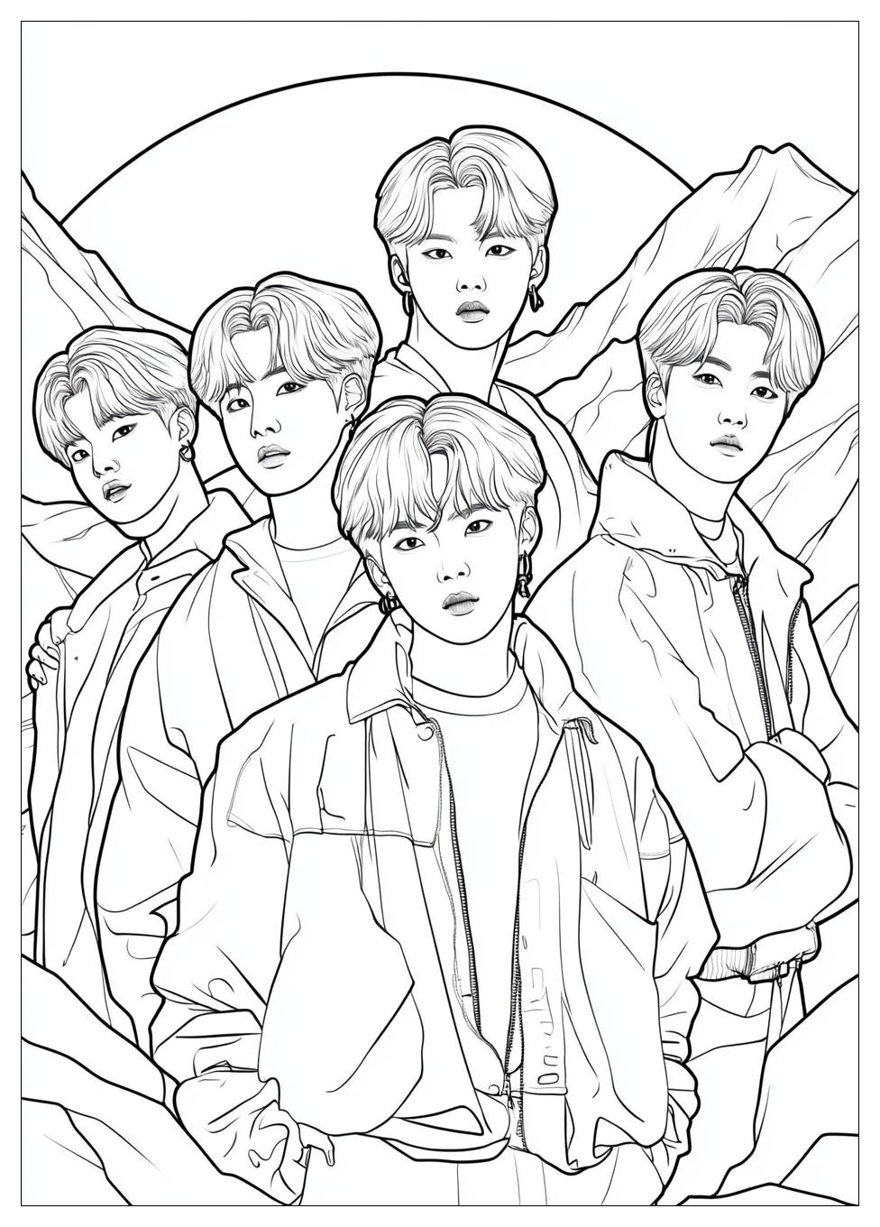 Bts Ausmalbilder 12