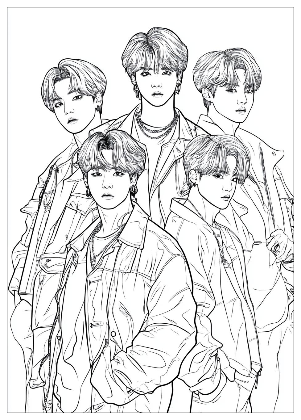 Bts Ausmalbilder 20