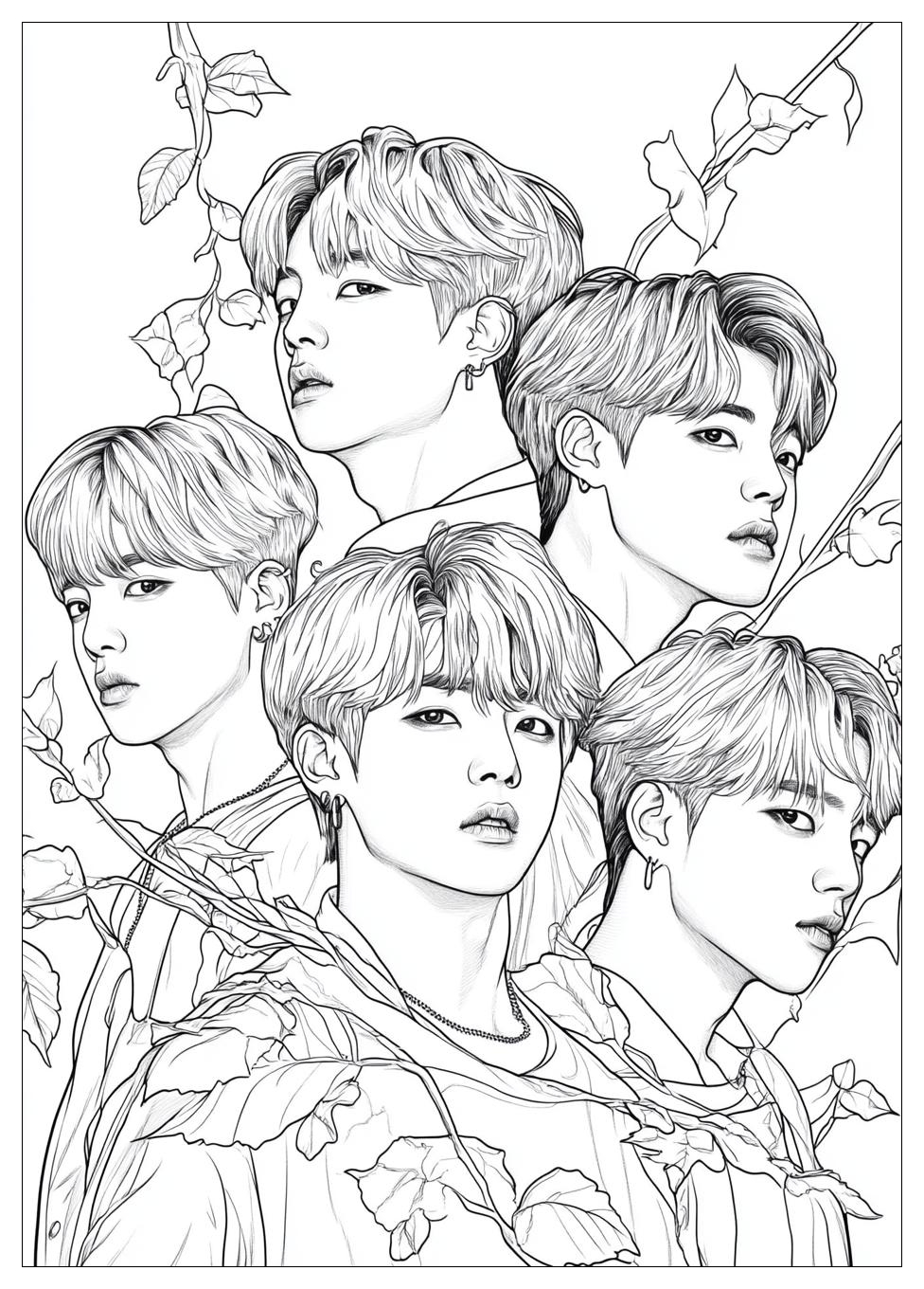Bts Ausmalbilder 24