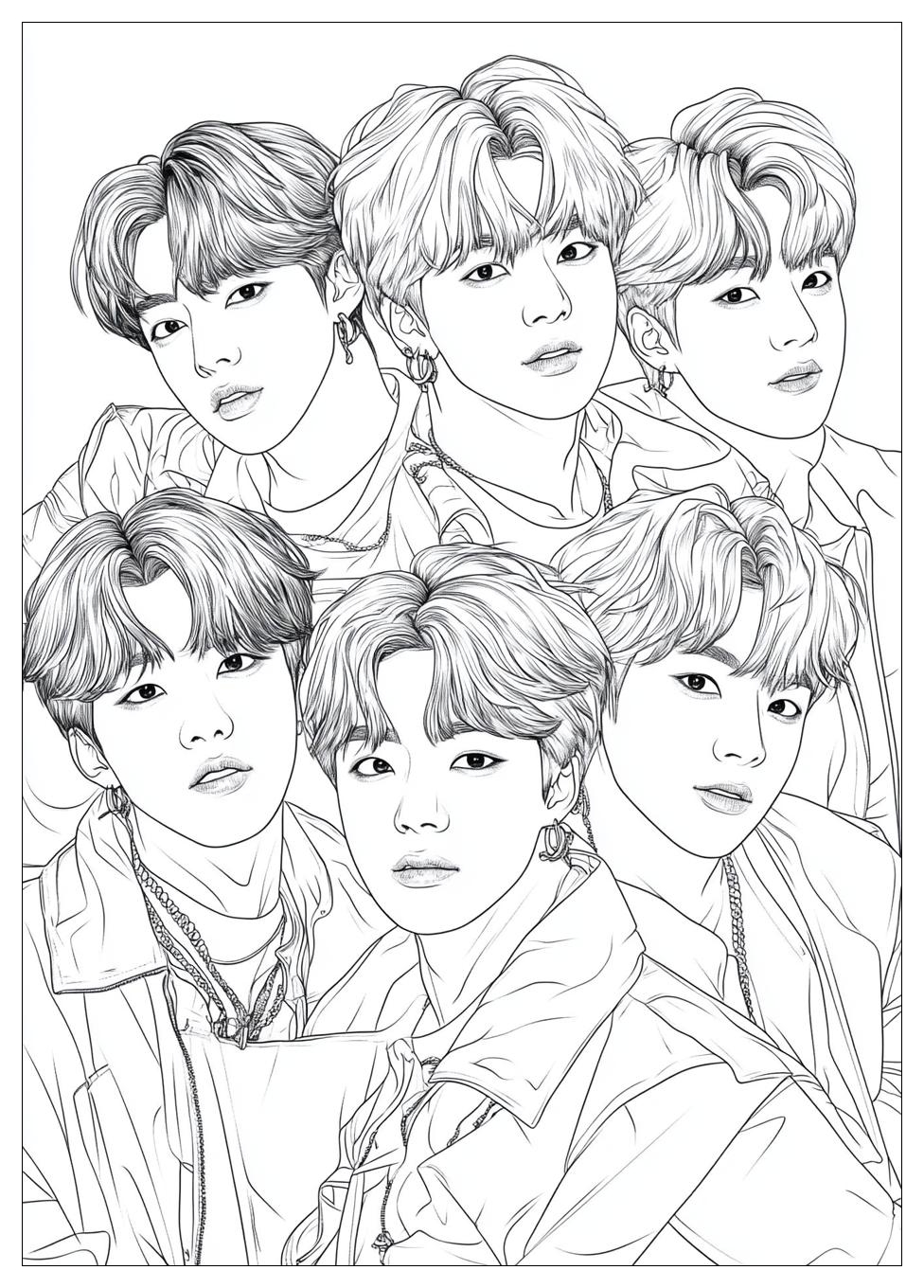 Bts Ausmalbilder 7