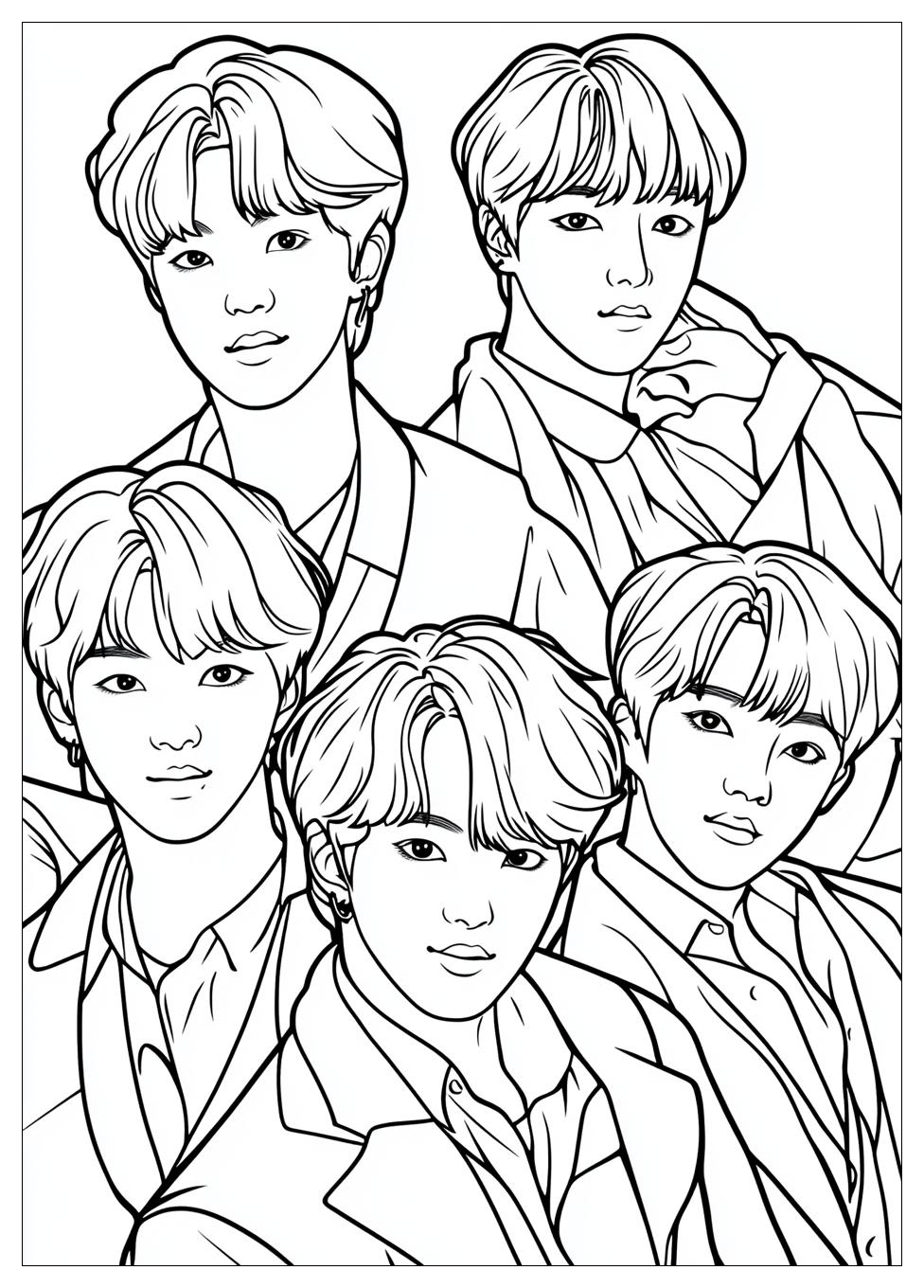 Bts Ausmalbilder 9