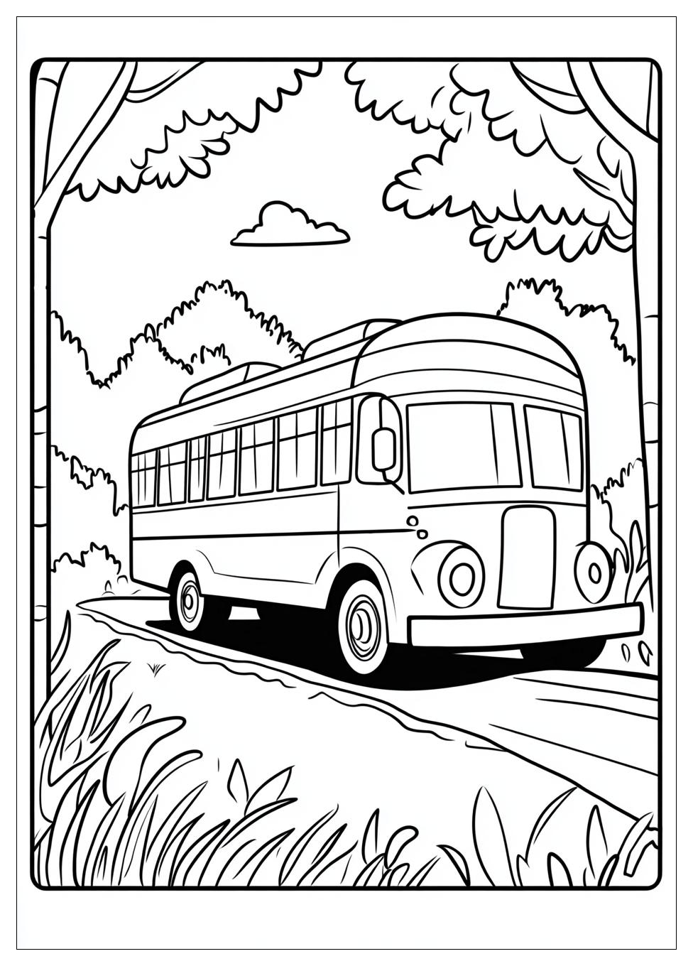 Bus Ausmalbilder 10