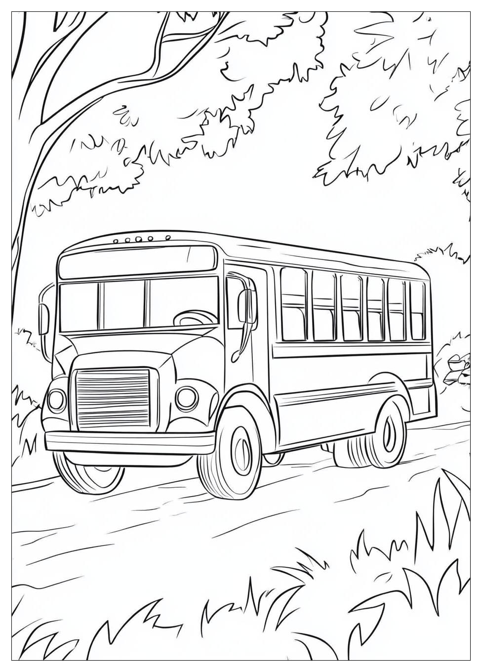 Bus Ausmalbilder 11