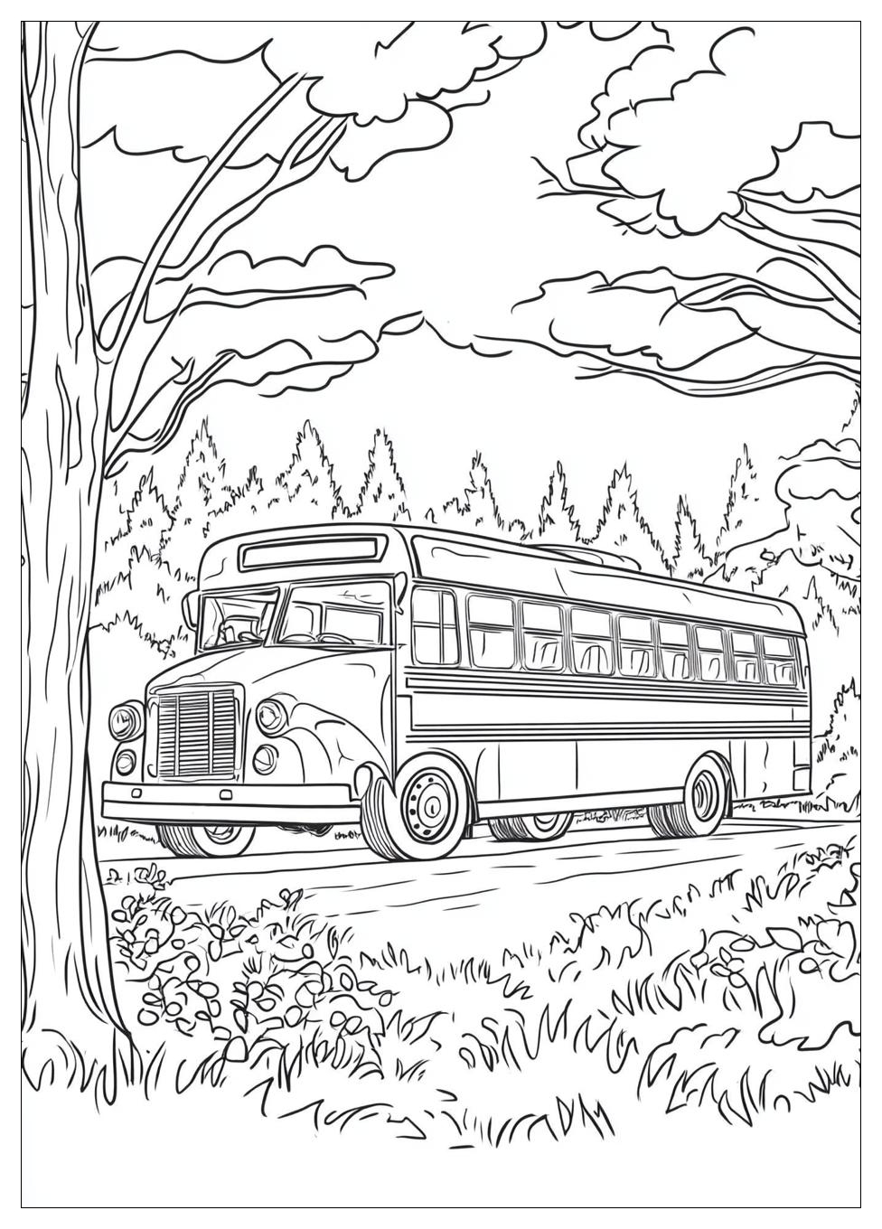 Bus Ausmalbilder 14