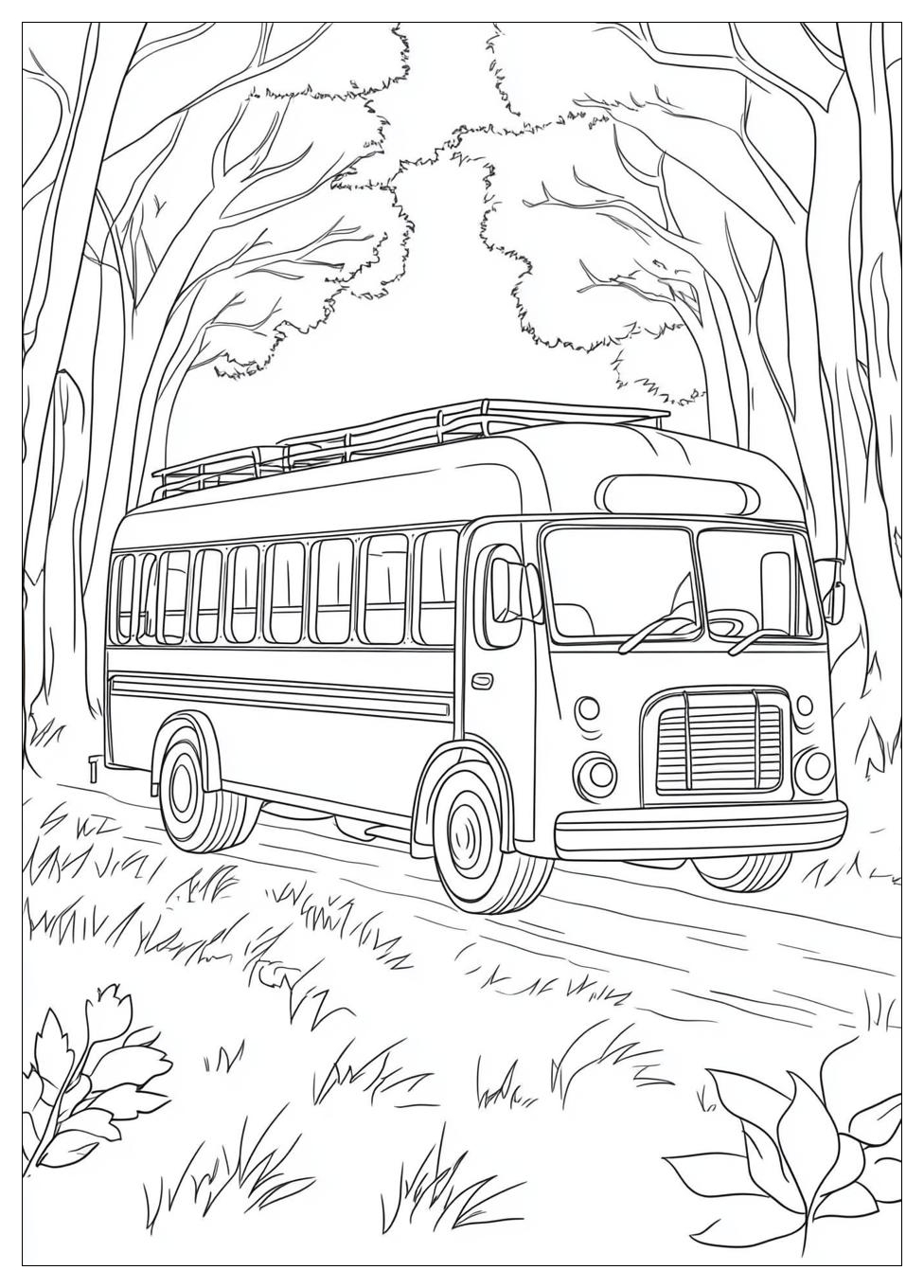 Bus Ausmalbilder 15