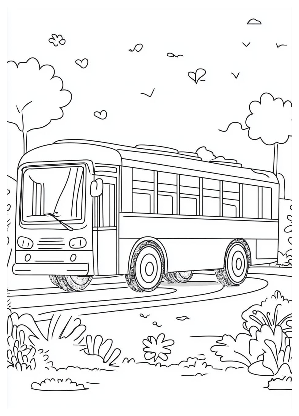 Bus Ausmalbilder 19
