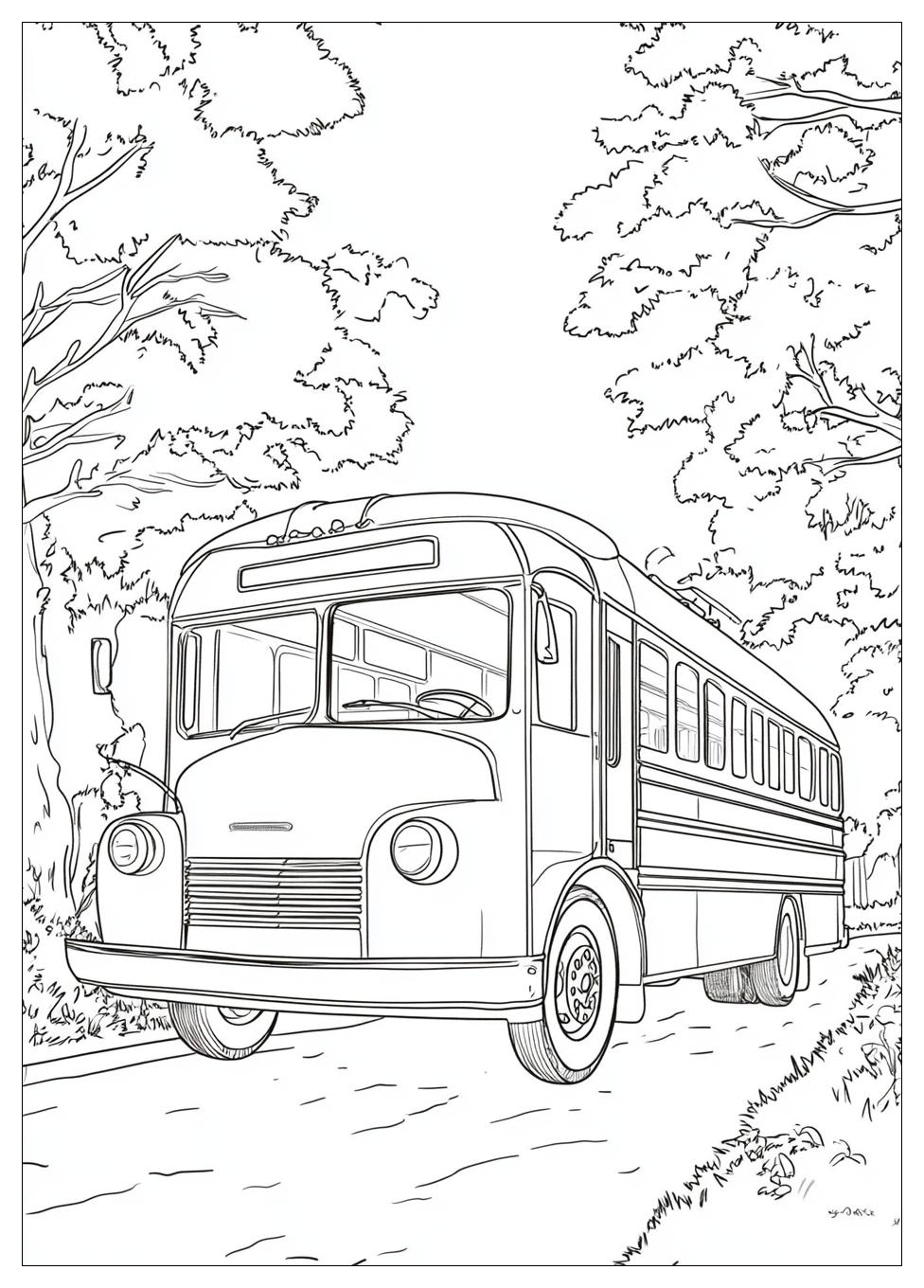 Bus Ausmalbilder 2