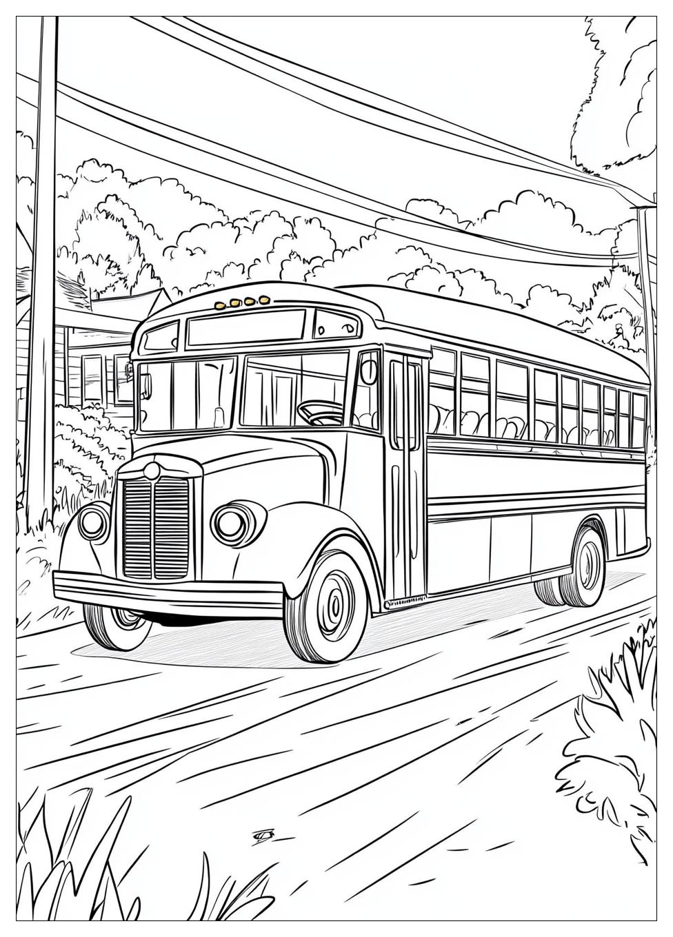 Bus Ausmalbilder 23