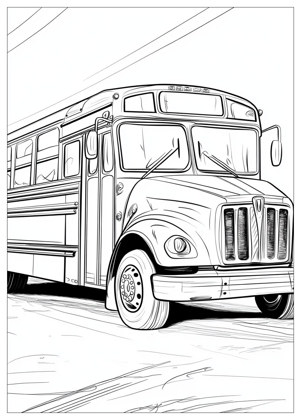 Bus Ausmalbilder 5