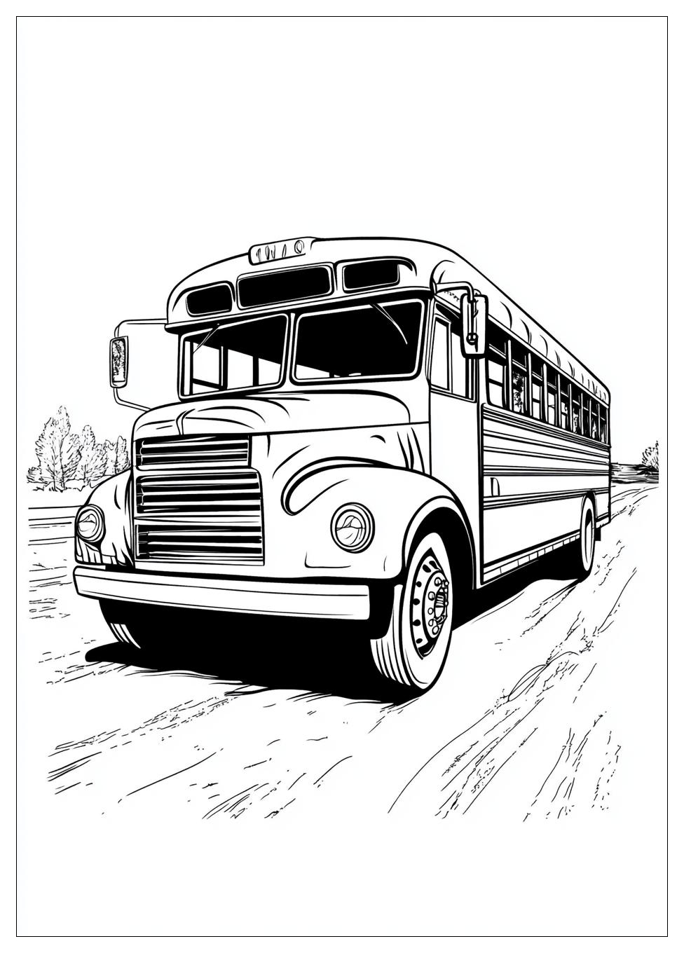 Bus Ausmalbilder 7
