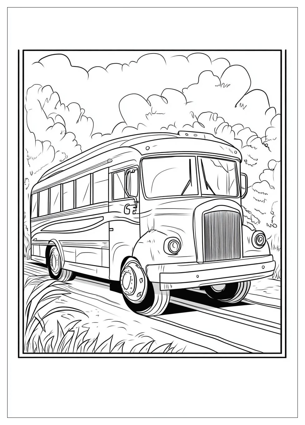 Bus Ausmalbilder 8