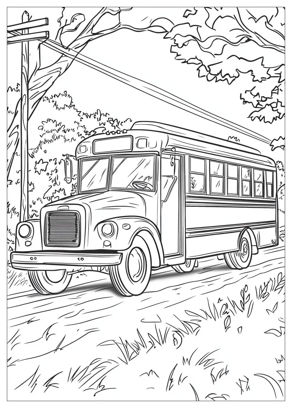 Bus Ausmalbilder 9