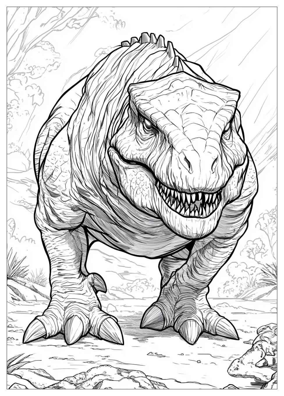 Carnotaurus Ausmalbilder 10