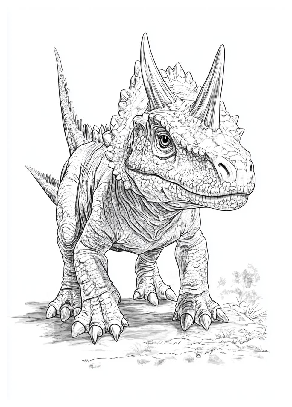 Carnotaurus Ausmalbilder 11