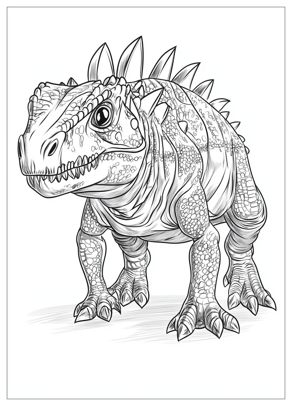 Carnotaurus Ausmalbilder 15