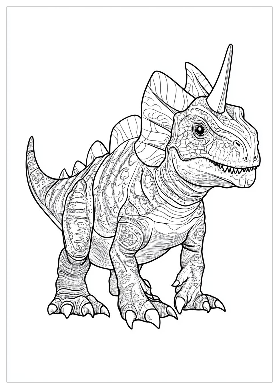 Carnotaurus Ausmalbilder 17