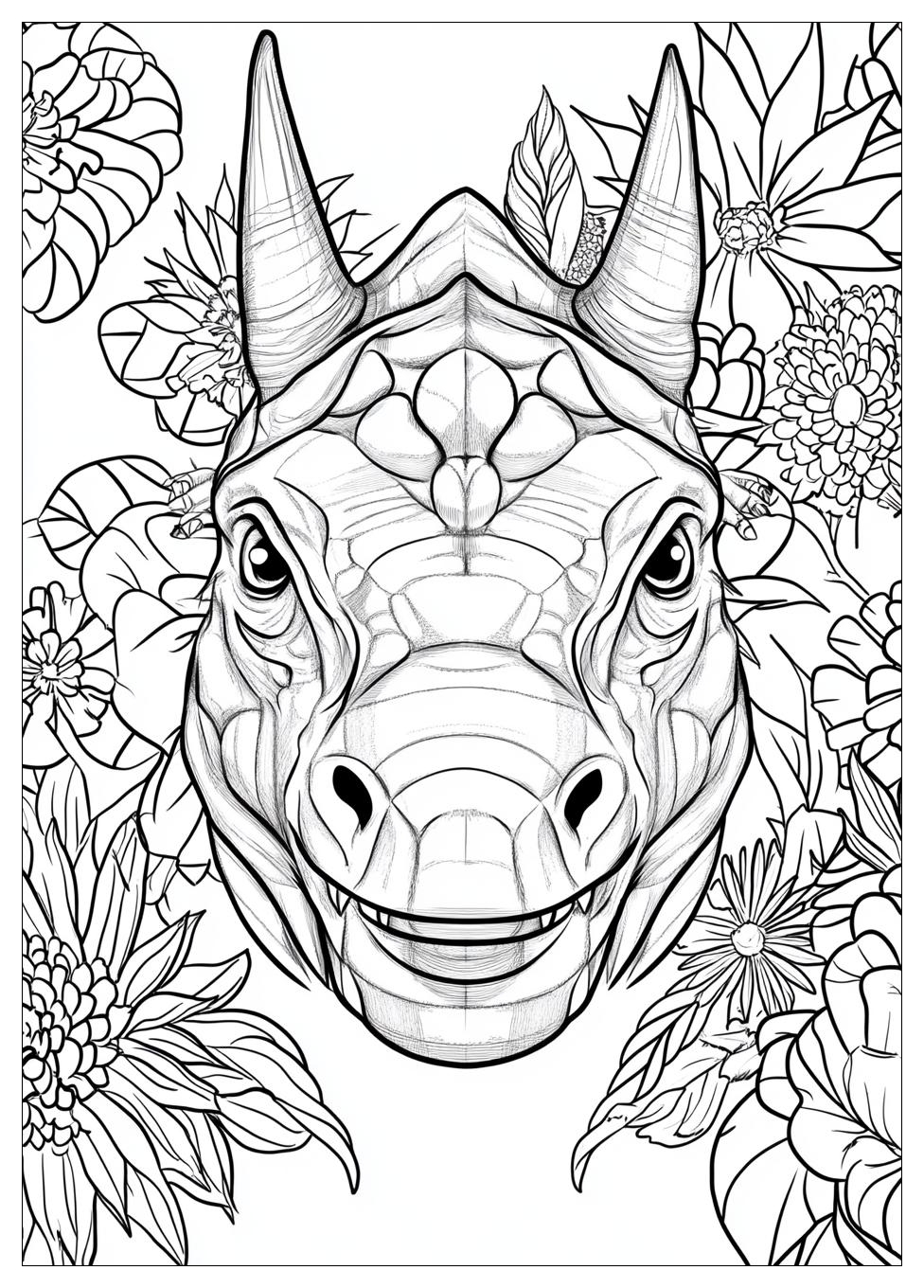 Carnotaurus Ausmalbilder 8