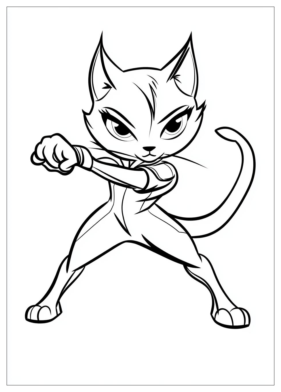 Cat Noir Ausmalbilder 10