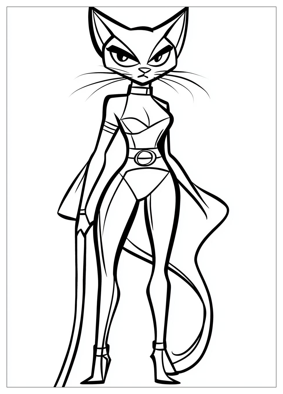 Cat Noir Ausmalbilder 11