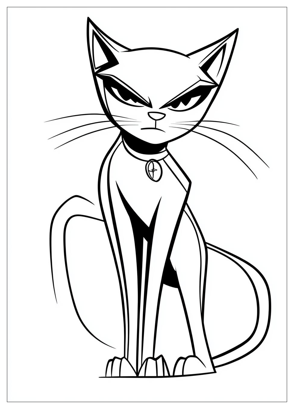 Cat Noir Ausmalbilder 2
