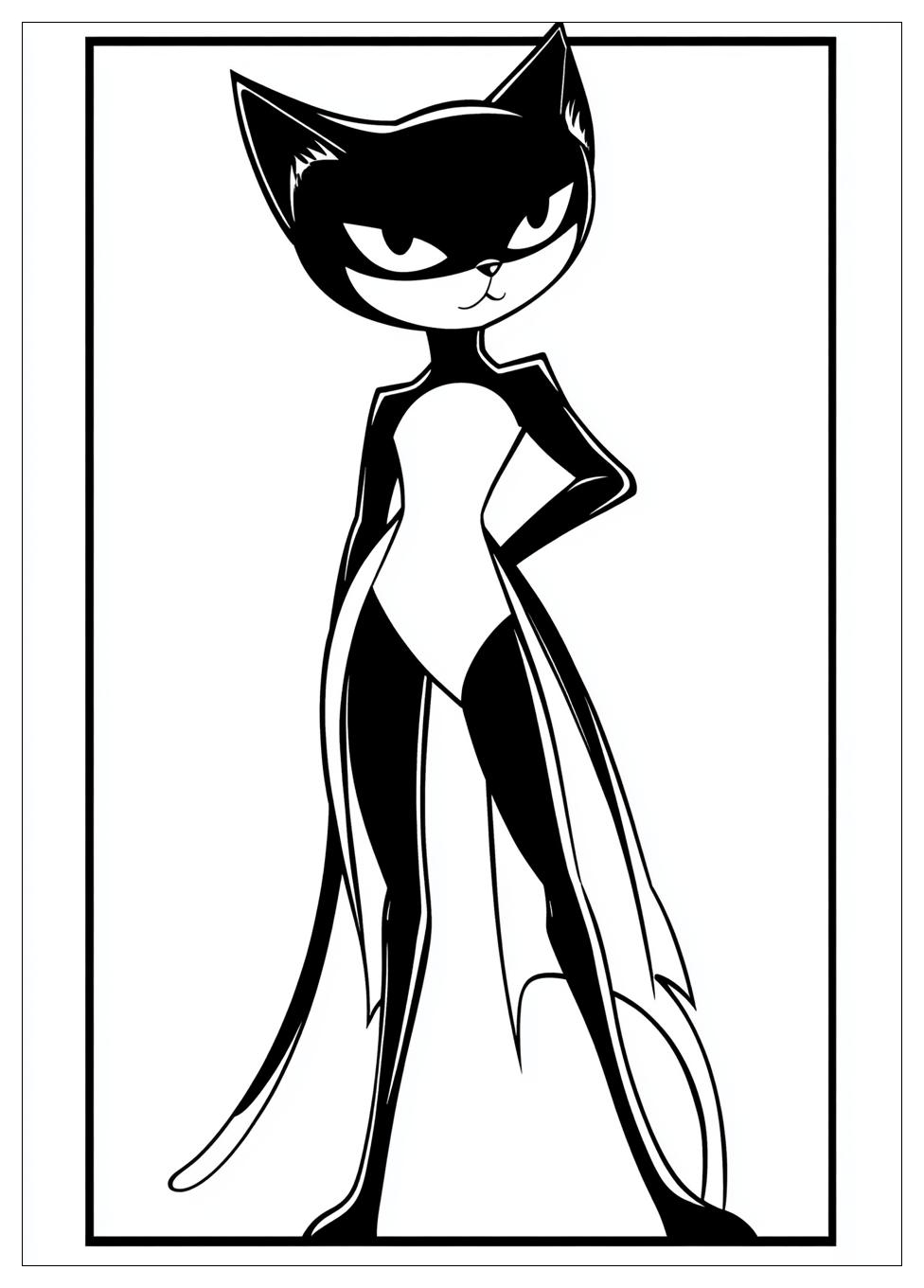 Cat Noir Ausmalbilder 3