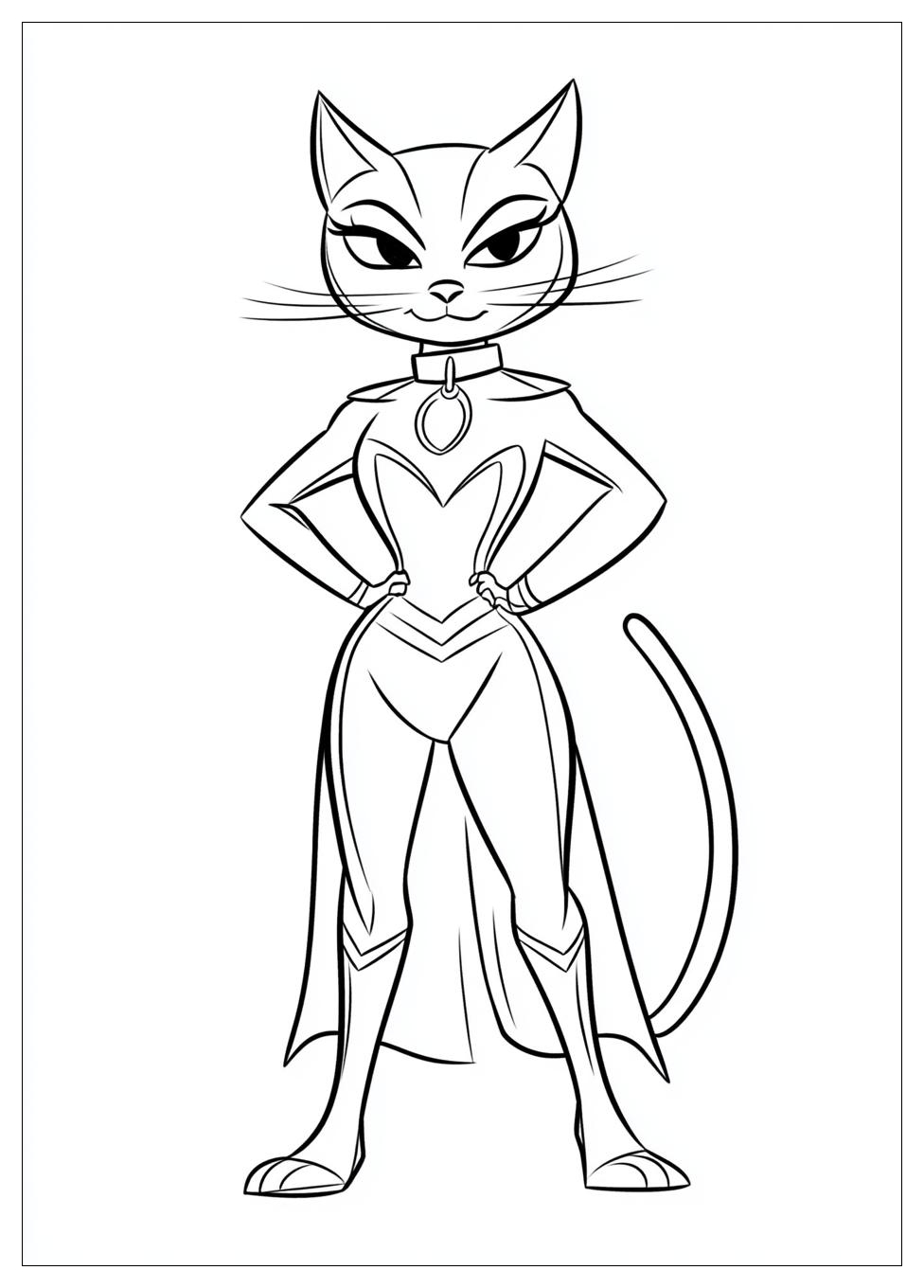 Cat Noir Ausmalbilder 7