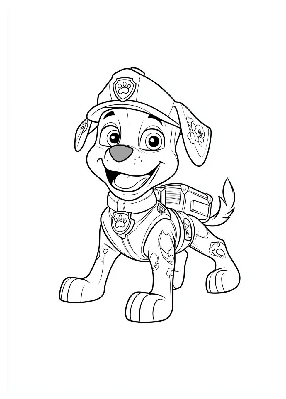Chase Paw Patrol Ausmalbilder 1