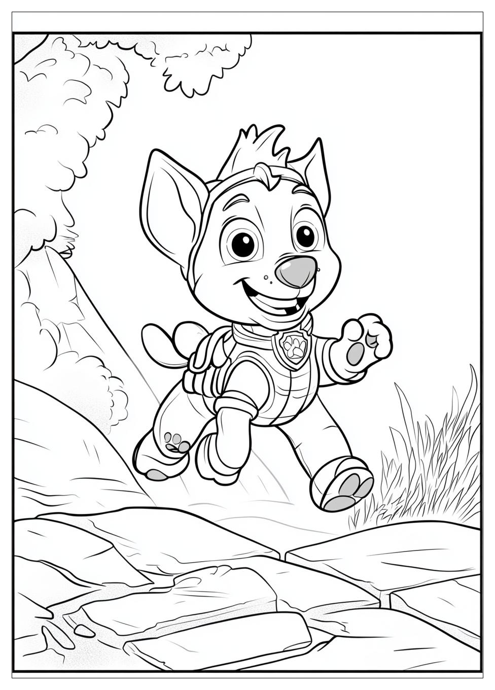 Chase Paw Patrol Ausmalbilder 11