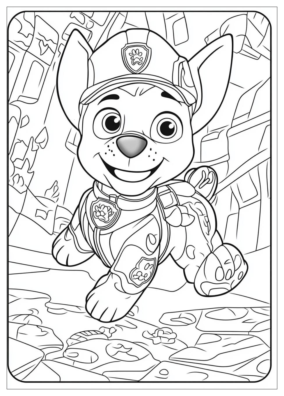 Chase Paw Patrol Ausmalbilder 14
