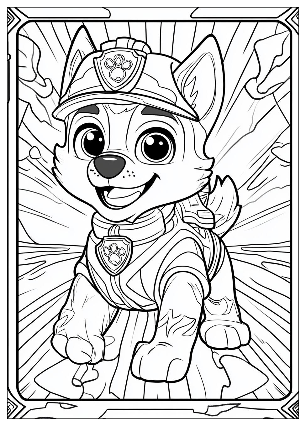 Chase Paw Patrol Ausmalbilder 15