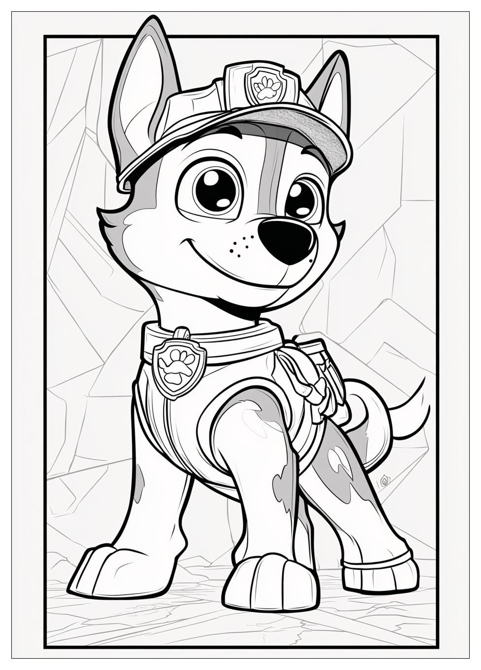 Chase Paw Patrol Ausmalbilder 16