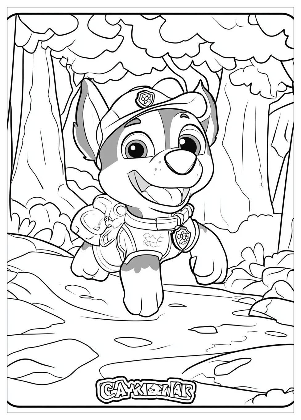 Chase Paw Patrol Ausmalbilder 18