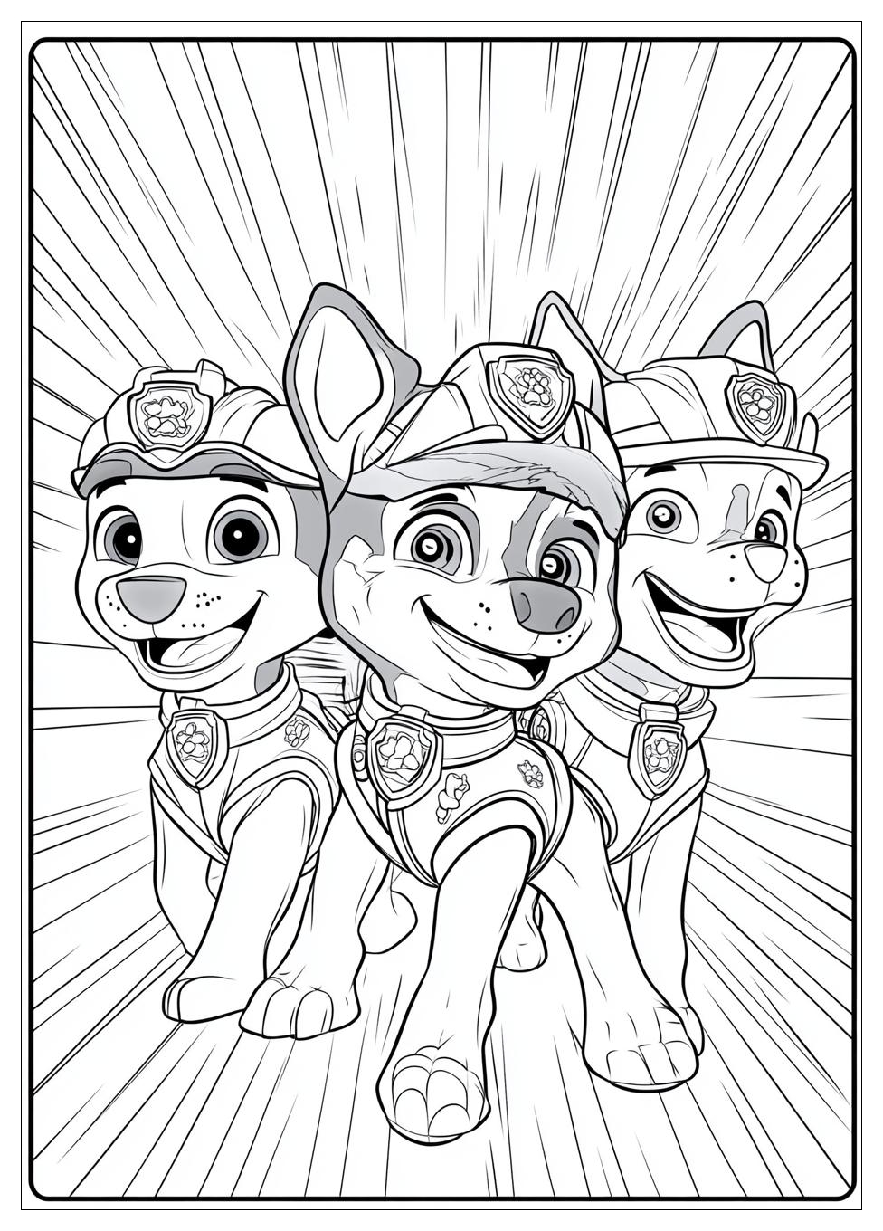 Chase Paw Patrol Ausmalbilder 2