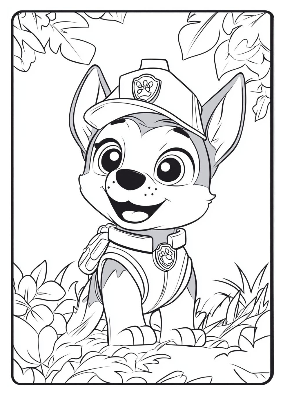 Chase Paw Patrol Ausmalbilder 20