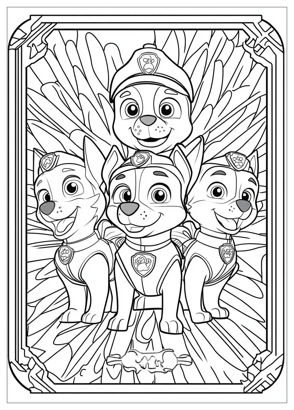 Chase Paw Patrol Ausmalbilder 22