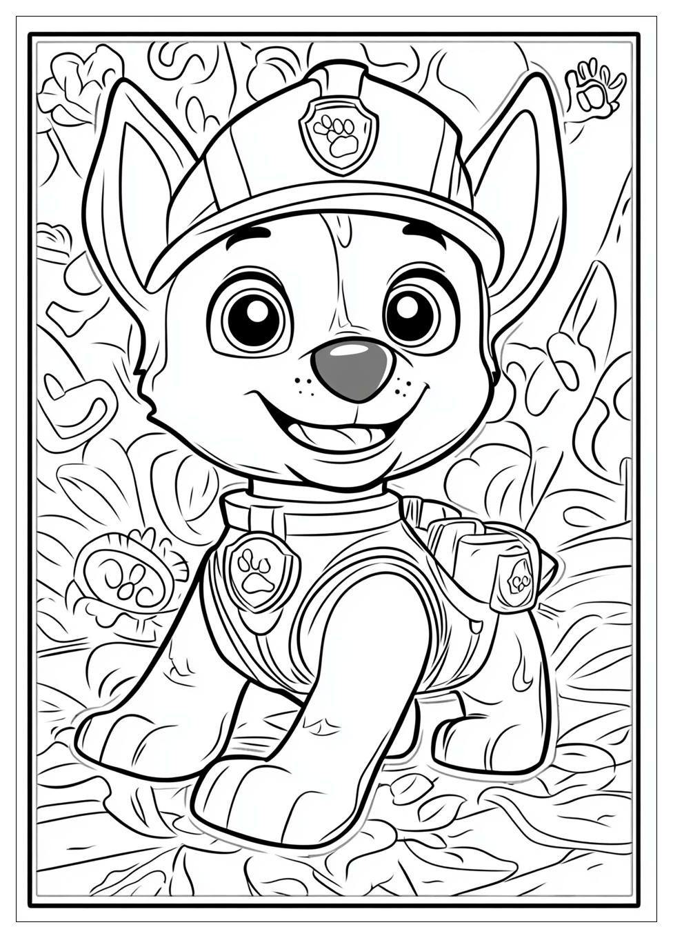Chase Paw Patrol Ausmalbilder 23