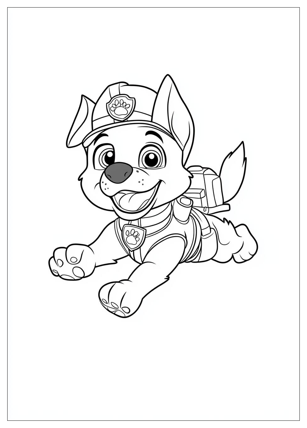 Chase Paw Patrol Ausmalbilder 3