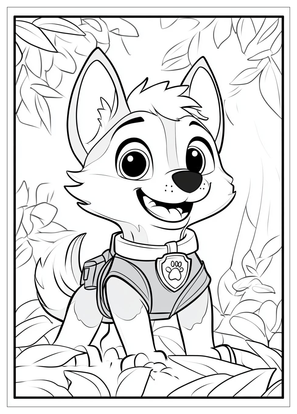 Chase Paw Patrol Ausmalbilder 8