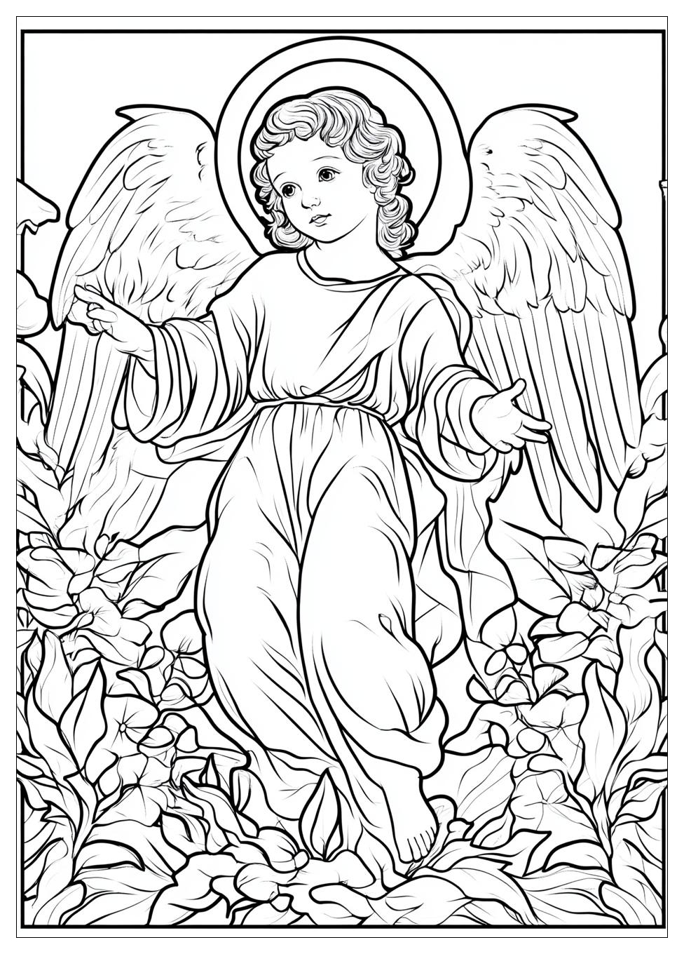 Christkind Ausmalbilder 1