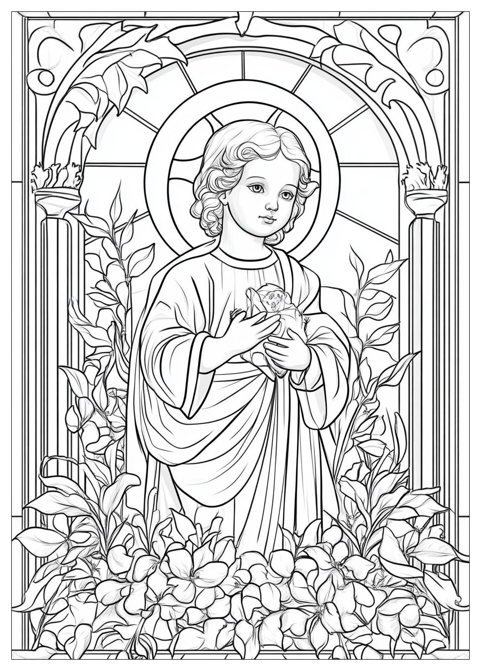 Christkind Ausmalbilder 11